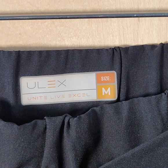 ULEX Black Adaptive Adjustable Belt & Length Pants Women Size M NWT - Picture 3 of 10